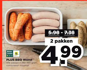 PLUS PLUS BBQ Worst aanbieding