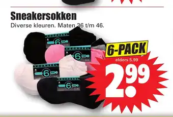 Dirk Sneakersokken aanbieding