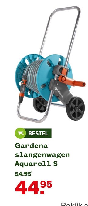 Welkoop Gardena slangenwagen aquaroll S aanbieding