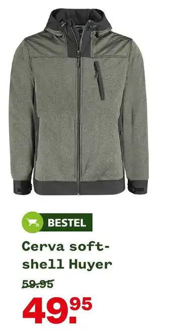 Welkoop Cerva soft- shell huyer aanbieding