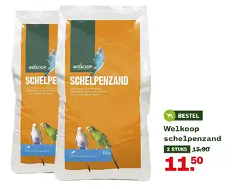 Welkoop Schelpenzand 20 Kg aanbieding