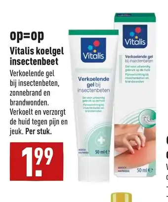 ALDI Vitalis koelgel insectenbeet aanbieding