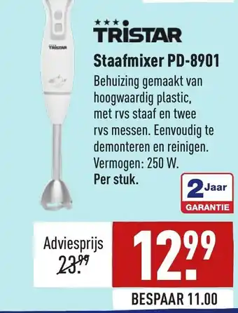 ALDI Tristar staafmixer PD-8901 aanbieding