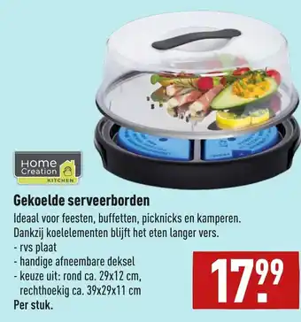 ALDI Gekoelde serveerborden aanbieding