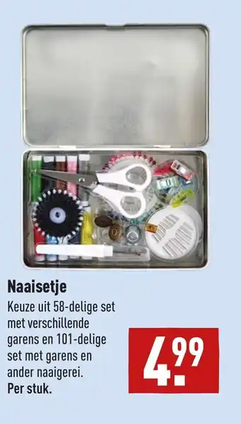 ALDI Naaisetje aanbieding