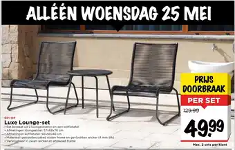 Vomar Voordeelmarkt Luxe lounge-set aanbieding