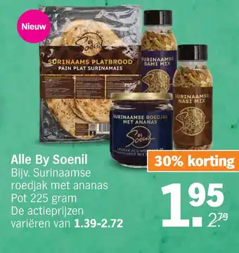 Albert Heijn Alle By Soenil aanbieding