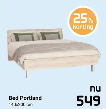 Beddenreus Bed Portland aanbieding