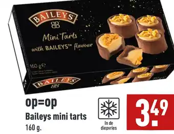 ALDI Baileys mini tárts 160 g. aanbieding