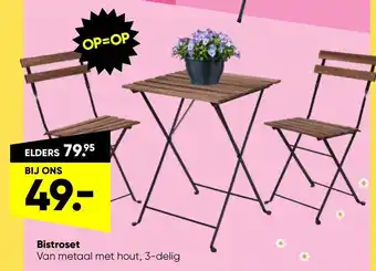 Big Bazar Bistroset aanbieding