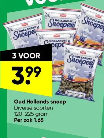 Big Bazar Oud Hollands snoep aanbieding