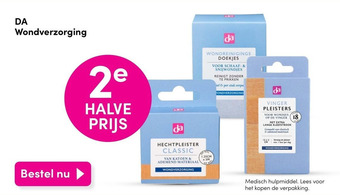 DA DA Wondverzorging aanbieding