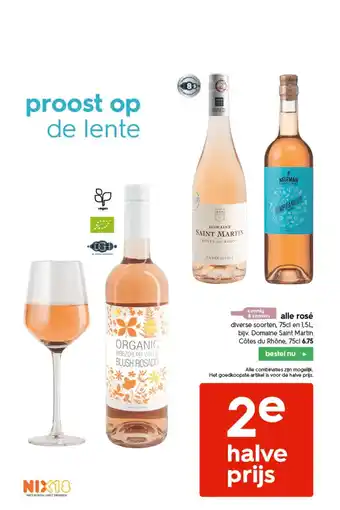 HEMA Alle Rosé 75 cl aanbieding