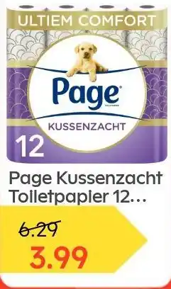 Ochama Page Kussenzacht Toiletpapier 12  Rollen aanbieding