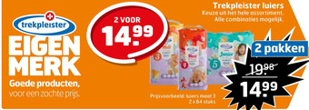 Trekpleister Trekpleister luiers aanbieding