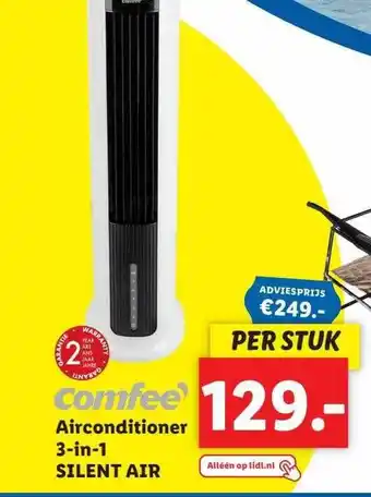 Lidl Comfee Airconditioner 3-In-1 Silent Air aanbieding