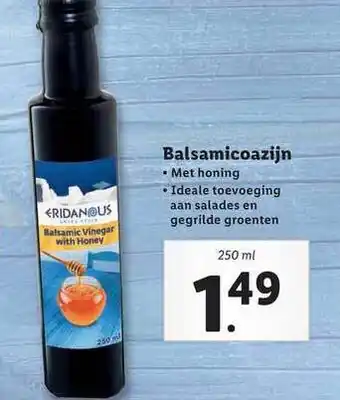 Lidl Eridanous Balsamicoazijn aanbieding