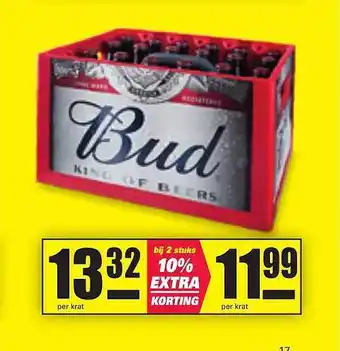 Nettorama Bud King Of Beers aanbieding