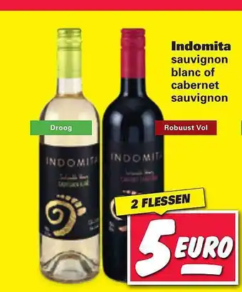 Nettorama Indomita Sauvignon Blanc Of Cabernet Sauvignon aanbieding