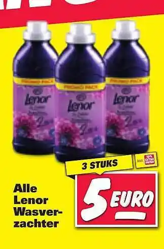 Nettorama Alle Lenor Wasverzachter aanbieding