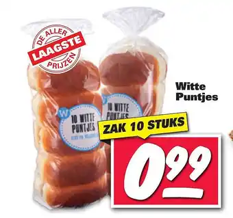 Nettorama Witte Puntjes aanbieding