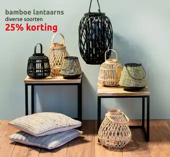 Deka Tuin Bamboe lantaarns aanbieding