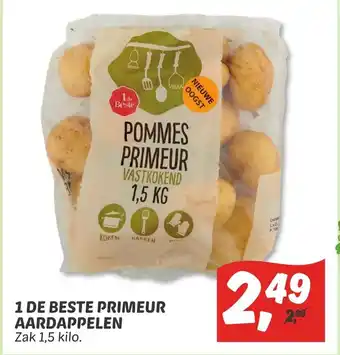 Dekamarkt 1 de Beste primeur aardappelen aanbieding