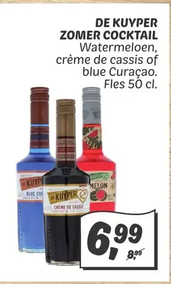 Dekamarkt De kuyper zomer cocktail 50cl aanbieding