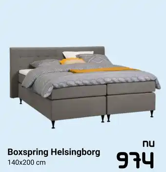 Beddenreus Boxspring Helsingborg aanbieding