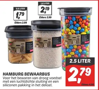 Dekamarkt Hamburg bewaarbus aanbieding