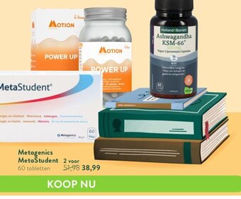 Holland & Barrett Metagenics MetaStudent 60 tabletten aanbieding