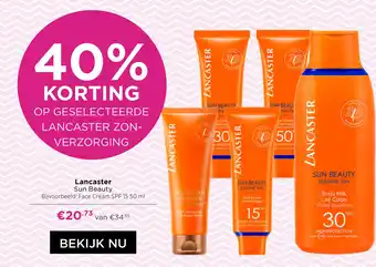 ICI Paris XL Lancaster Sun Beauty aanbieding