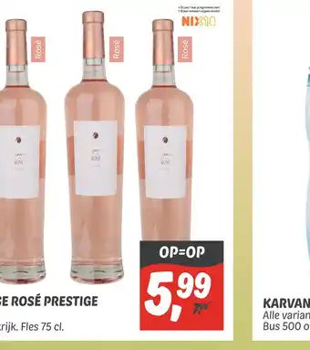 Dekamarkt EXQUISE ROSÉ PRESTIGE 2020 aanbieding