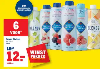 Makro Karvan Cévitam 750ml aanbieding