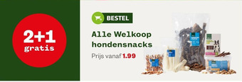 Welkoop Alle Welkoop hondensnacks aanbieding