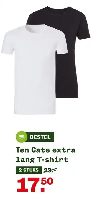 Welkoop Ten Cate extra lang T-shirt aanbieding