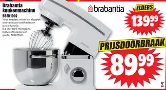 Dirk Brabantia keukenmachine BBEK1092 aanbieding