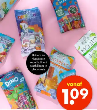 Wibra Sappy Ice Pops aanbieding