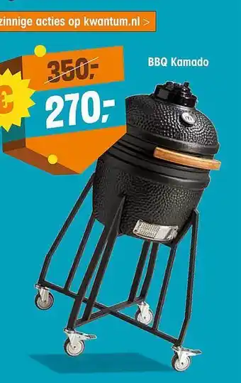 Kwantum BBQ Kamado aanbieding