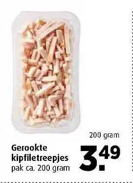 Boni Gerookte Kipfiletreepjes aanbieding