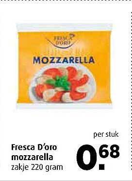 Boni Fresca D'Oro Mozzarella aanbieding