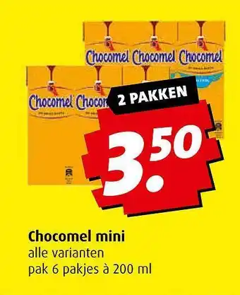 Boni Chocomel Mini aanbieding