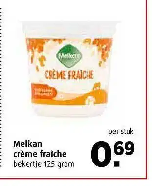 Boni Melkan Crème Fraîche aanbieding