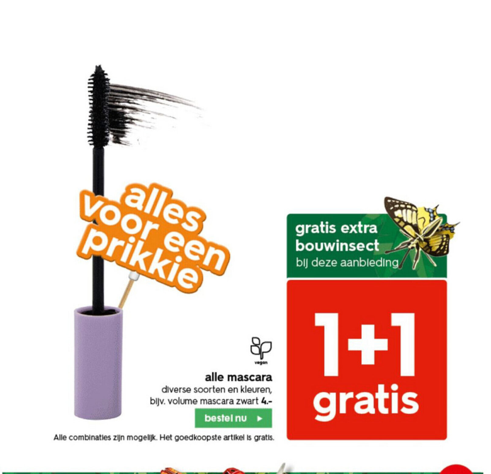 Alle mascara aanbieding bij HEMA