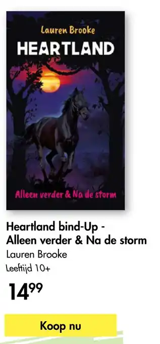 The Read Shop Heartland bind-Up - Alleen verder & Na de storm aanbieding