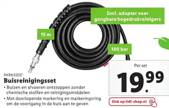 Lidl Parkside Buisreinigingsset aanbieding