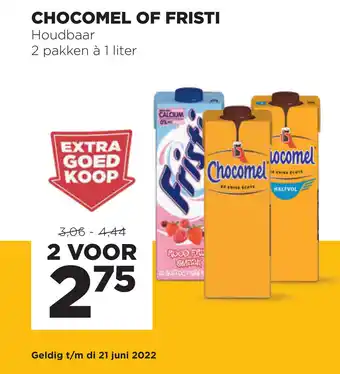 Jumbo Chocomel Of Fristi 1 liter aanbieding