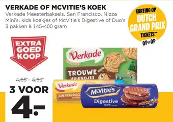 Jumbo Verkade Of Mcvitie's Koek aanbieding