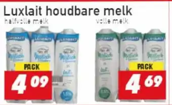 Tanger Markt Luxlait houdbare melk aanbieding