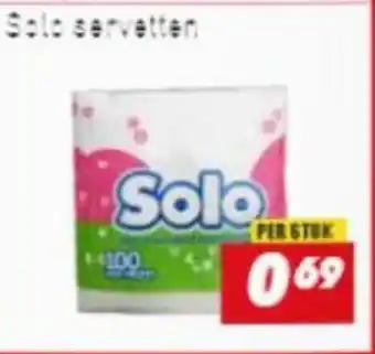 Tanger Markt Solo servetten aanbieding